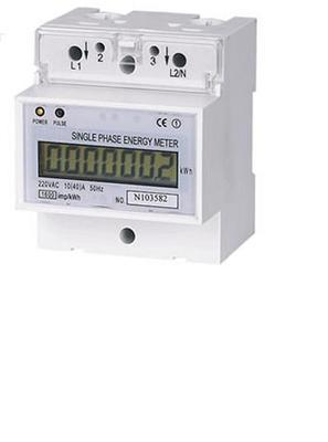 4P单相轨道式安装电能表 高效电能监测的智能选择